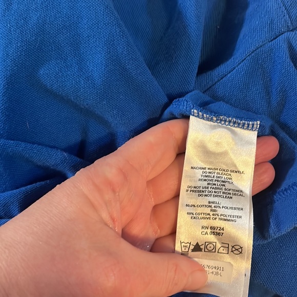 Columbia Blue Polo Shirt - Picture 4 of 6